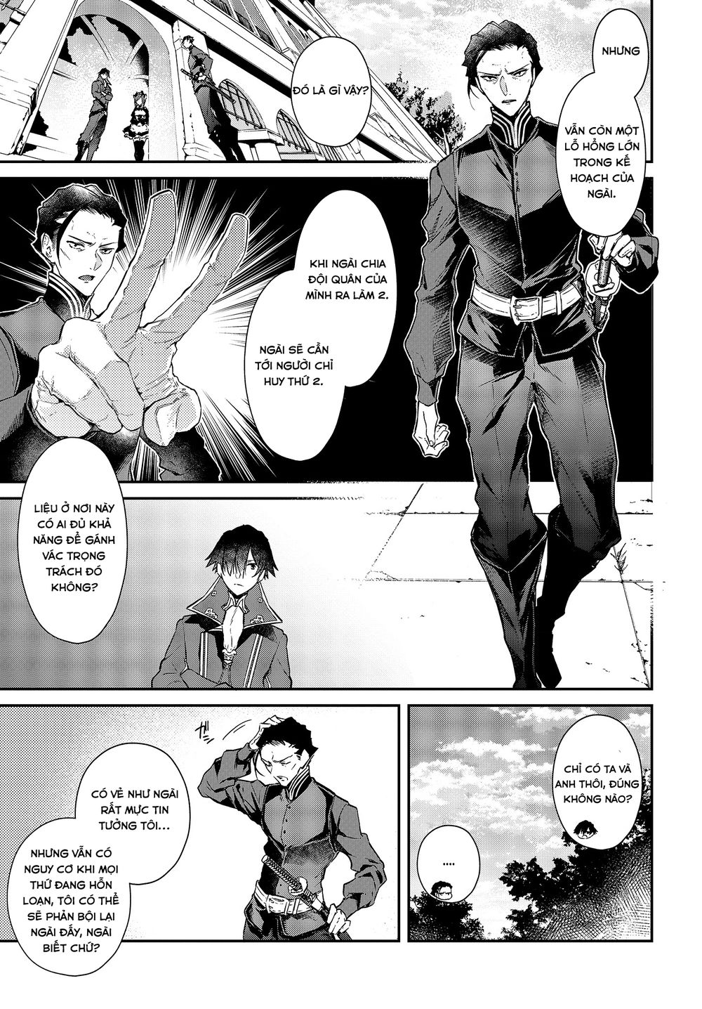 Realist Maou Niyoru Seiiki Naki Isekai Kaikaku Chapter 4 - Trang 2