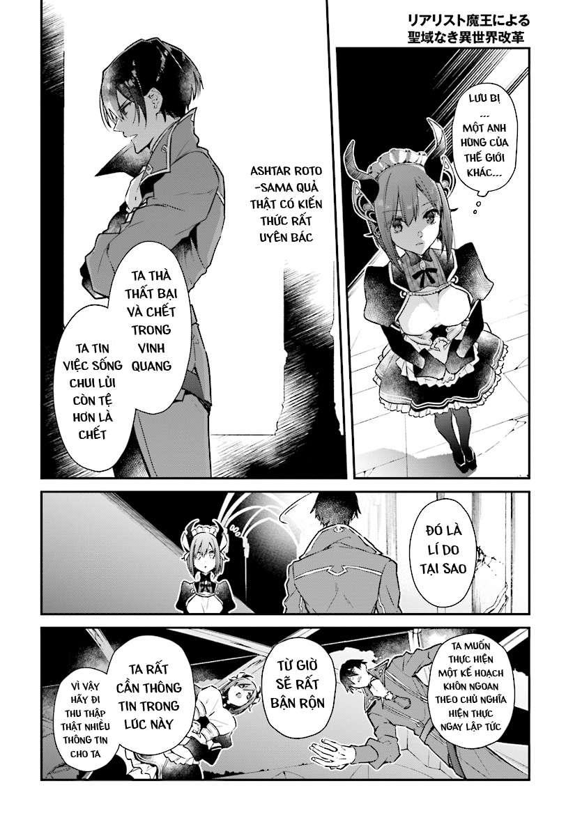 Realist Maou Niyoru Seiiki Naki Isekai Kaikaku Chapter 1 - Trang 2