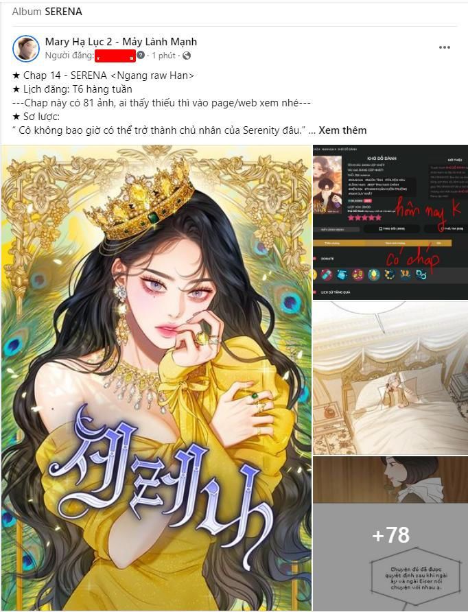 Chị Yêu, Kiếp Này Em Sẽ Là Hoàng Hậu Chapter 24.1 - Trang 2