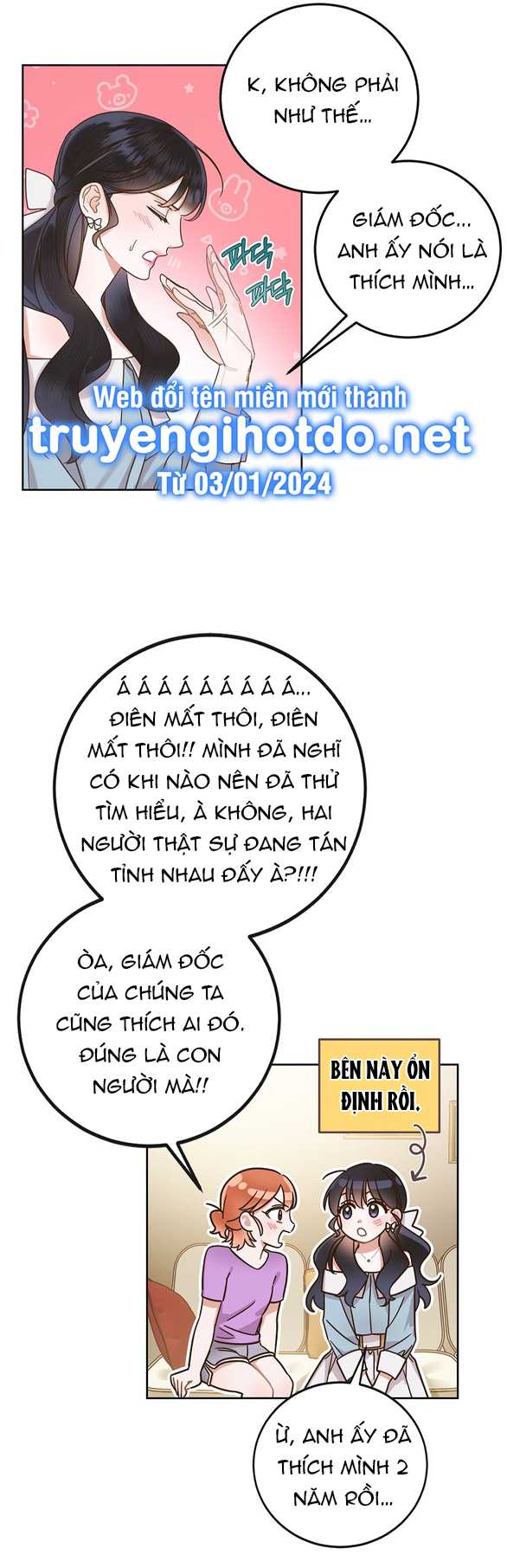 Ranh Giới Tình Yêu Công Sở Chapter 14.2 - Trang 2