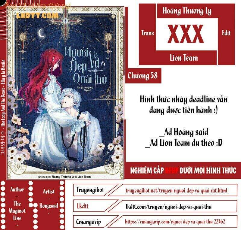 Người Đẹp Và Quái Vật Chapter 58 - Trang 2