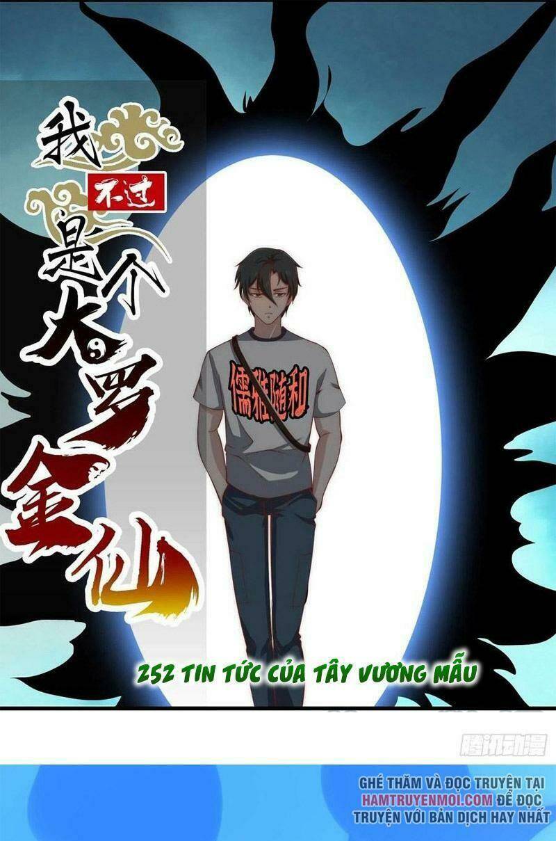 Ta Chẳng Qua Là Một Đại La Kim Tiên Chapter 252 - Trang 2