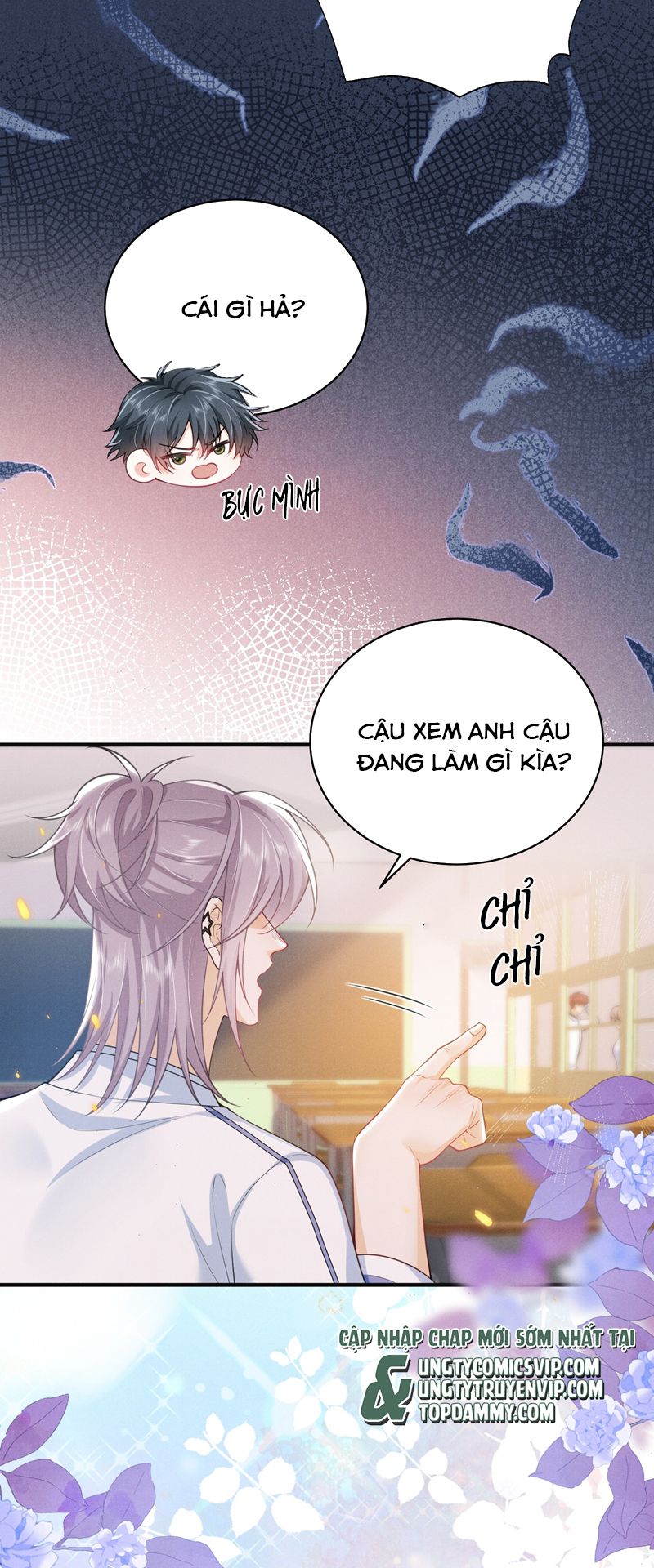 Em Trai Nhìn Tôi Với Ánh Mắt Ngày Càng Xấu Xa Chapter 42 - Trang 2