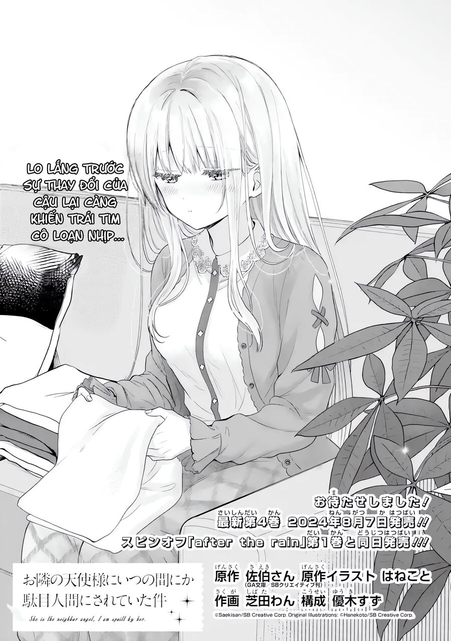 Otonari No Tenshi-Sama Ni Itsunomanika Dame Ningen Ni Sareteita Ken Chapter 17.1 - Trang 2