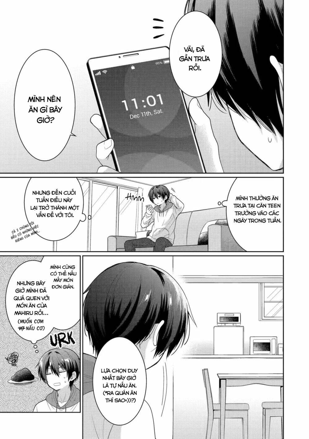 Otonari No Tenshi-Sama Ni Itsunomanika Dame Ningen Ni Sareteita Ken Chapter 10.1 - Trang 2