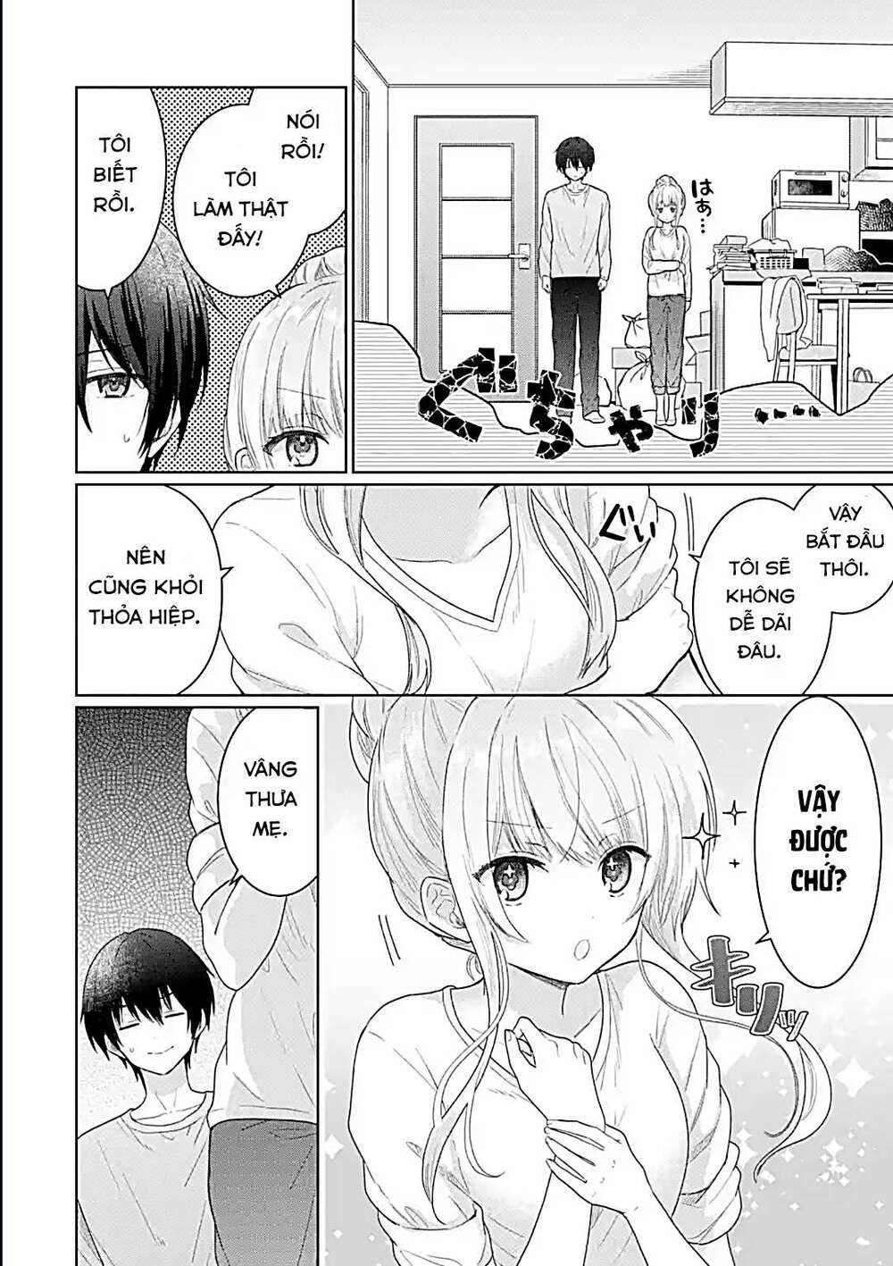 Otonari No Tenshi-Sama Ni Itsunomanika Dame Ningen Ni Sareteita Ken Chapter 3 - Trang 2