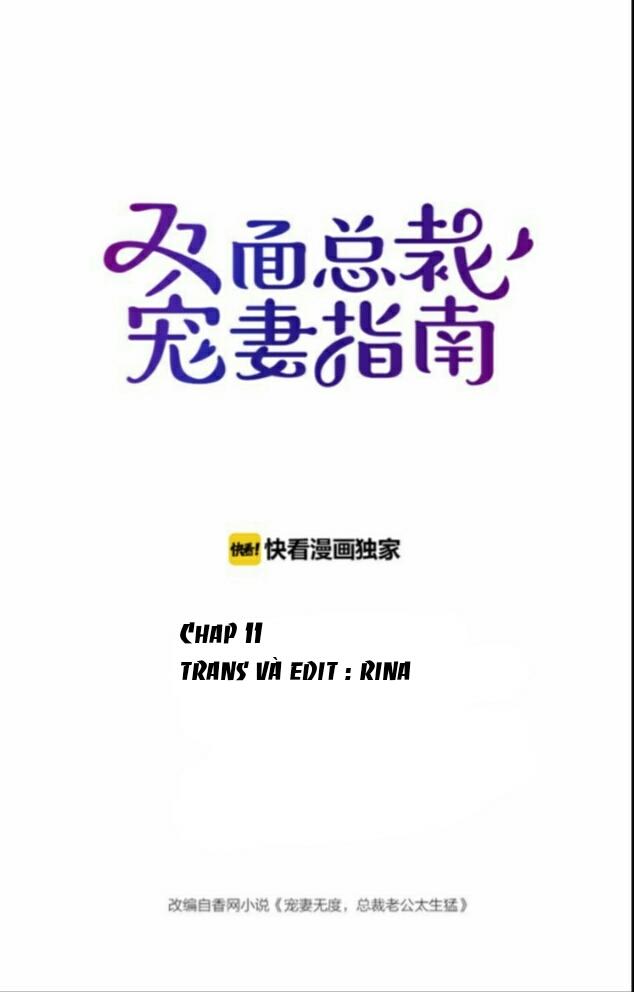 Song Diện Tổng Tài Sủng Thê Chỉ Nam Chapter 11 - Trang 2