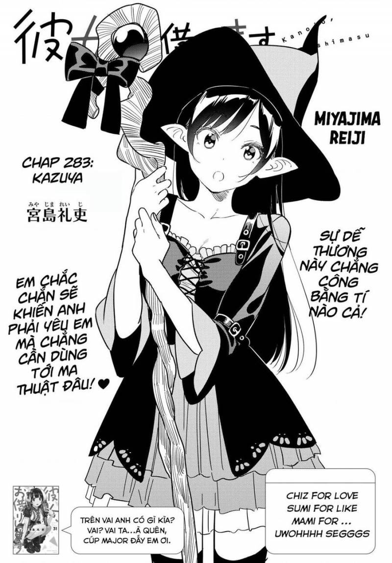 Kanojo, Okarishimasu Chapter 283 - Trang 2