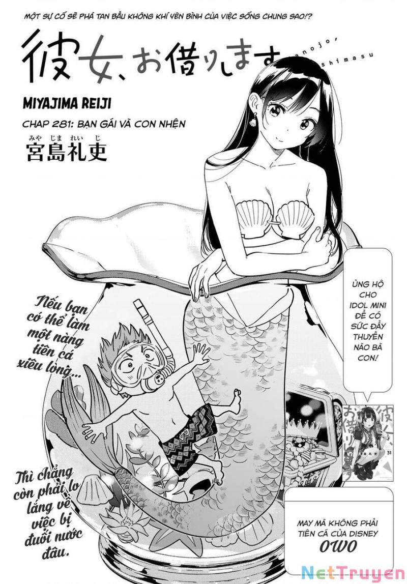 Kanojo, Okarishimasu Chapter 281 - Trang 2