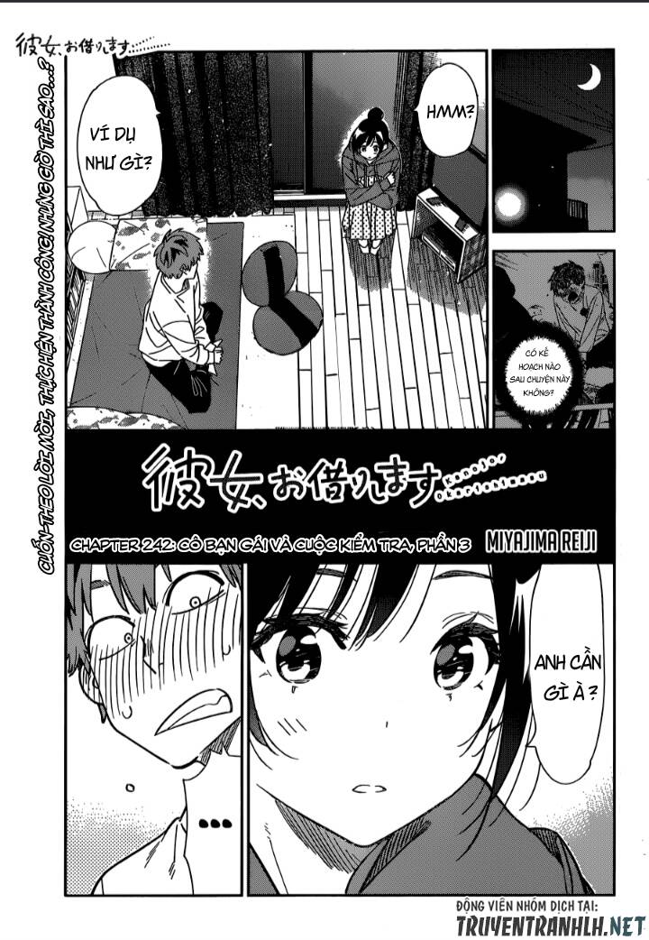 Kanojo, Okarishimasu Chapter 242 - Trang 2