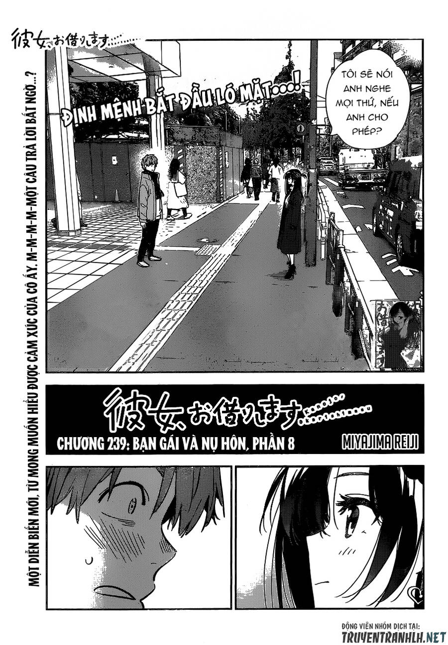 Kanojo, Okarishimasu Chapter 239 - Trang 2