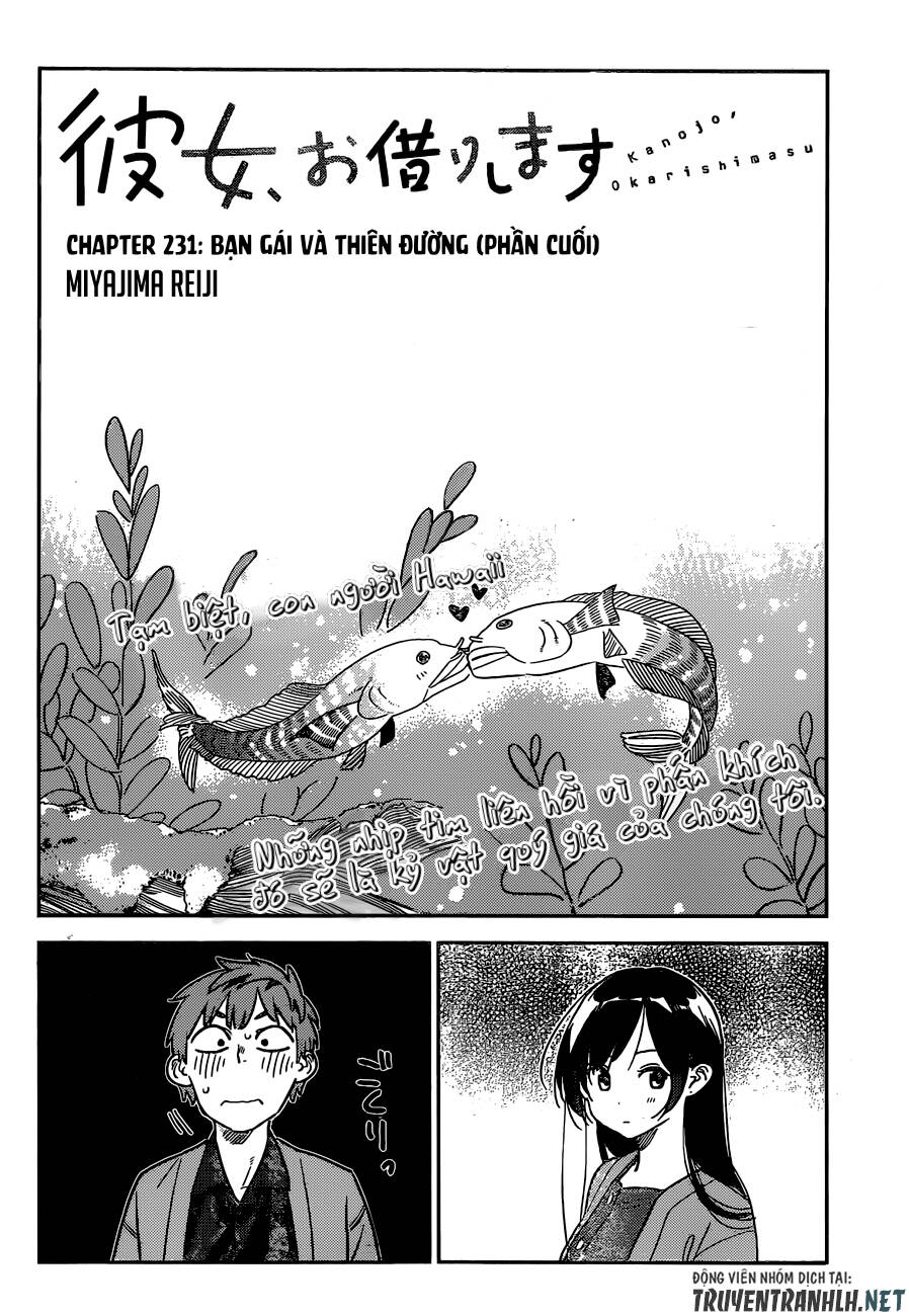 Kanojo, Okarishimasu Chapter 231 - Trang 2