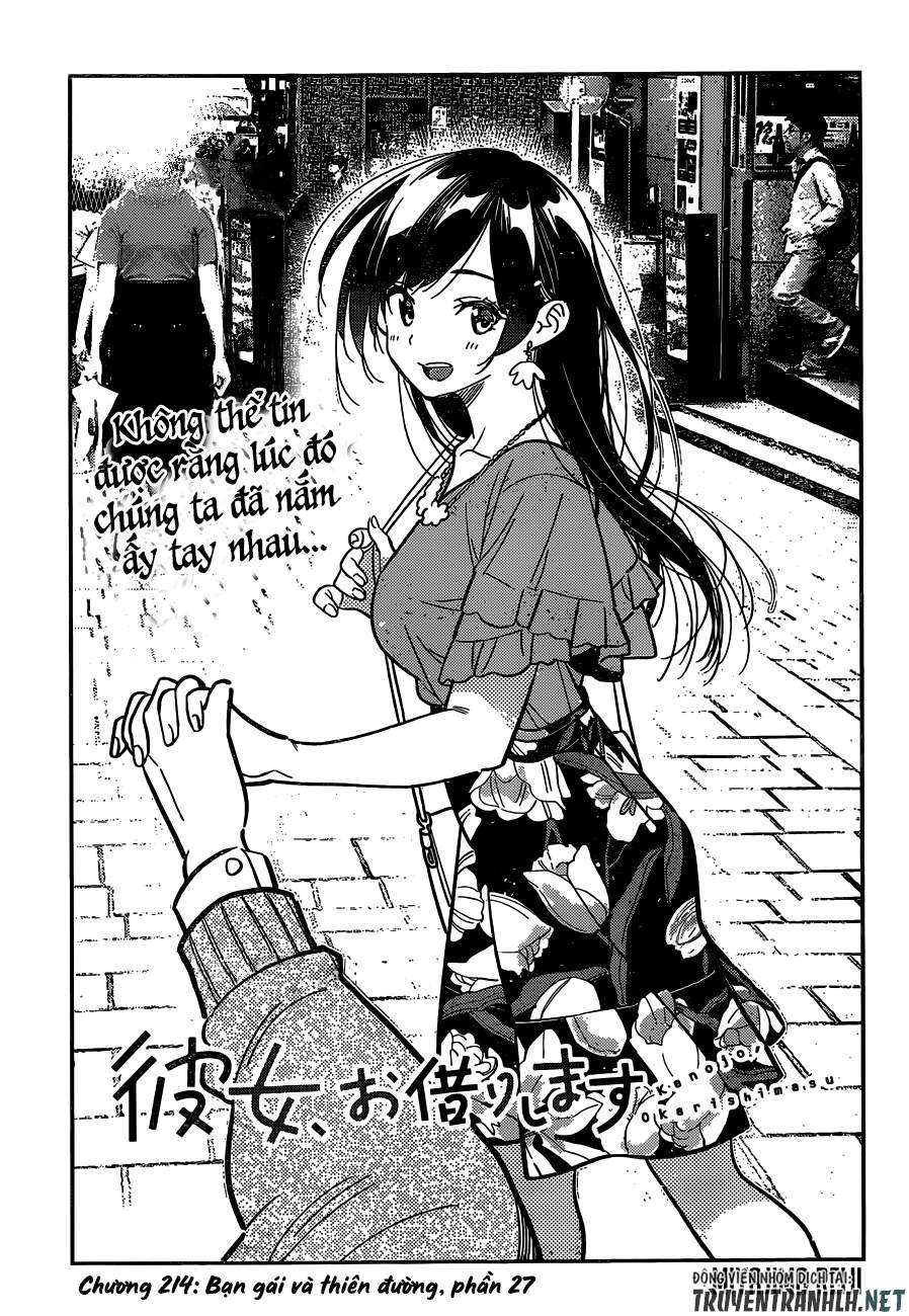 Kanojo, Okarishimasu Chapter 214 - Trang 2