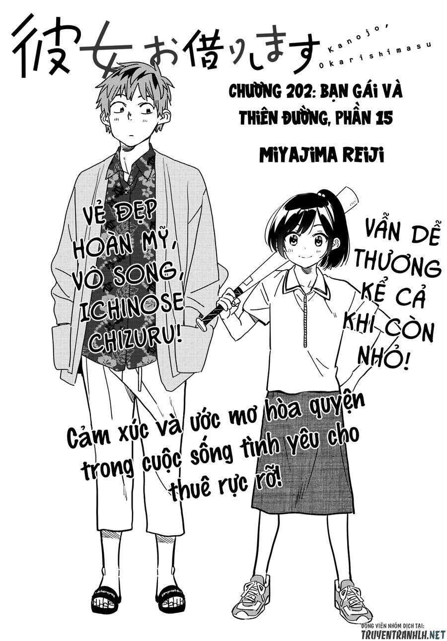 Kanojo, Okarishimasu Chapter 202 - Trang 2