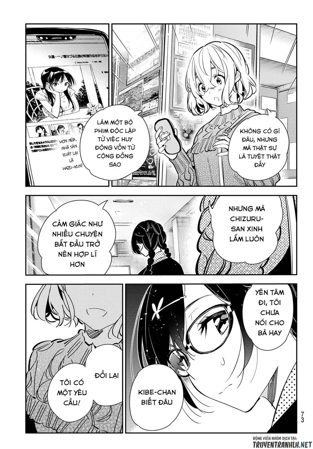 Kanojo, Okarishimasu Chapter 182 - Trang 2