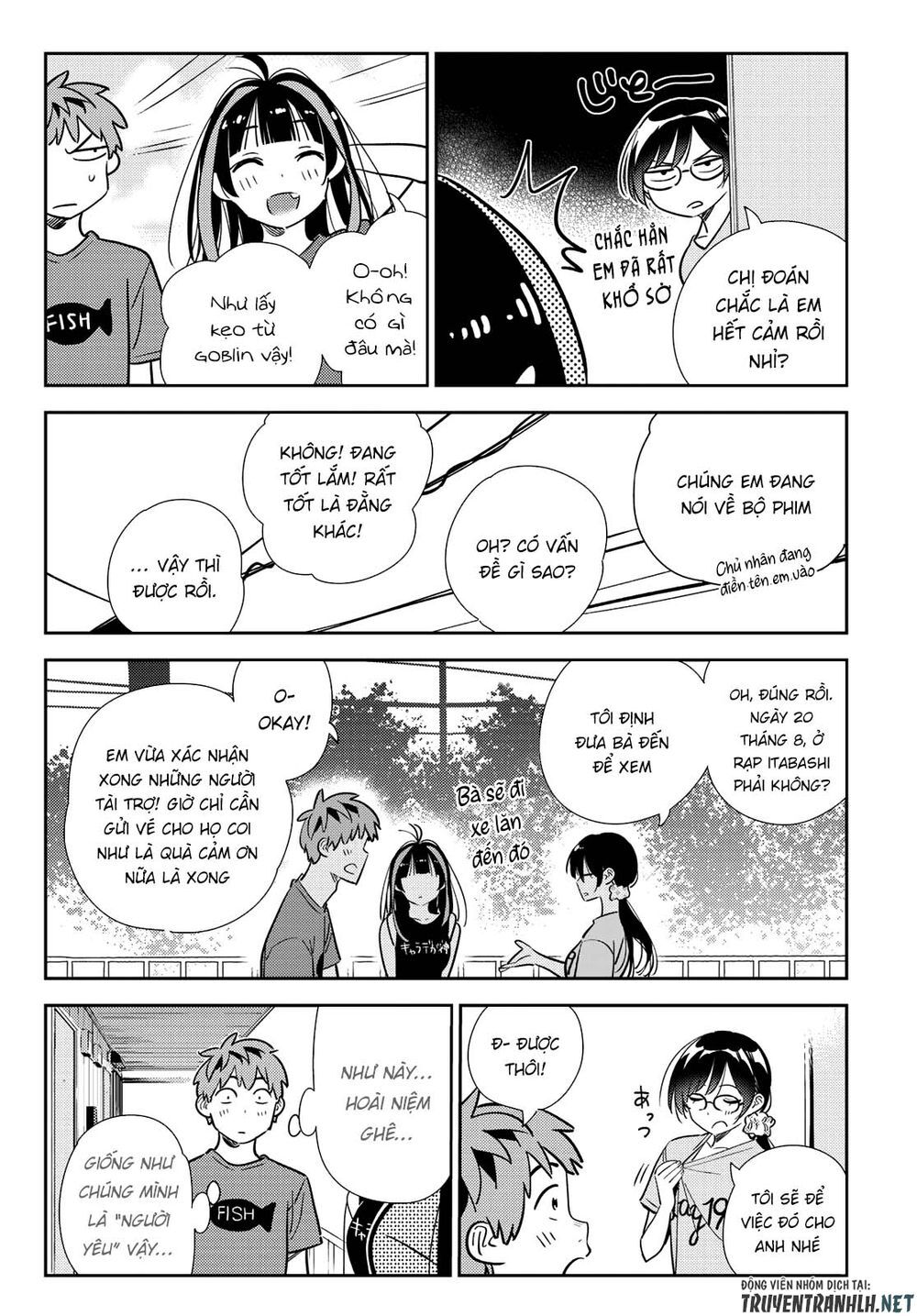 Kanojo, Okarishimasu Chapter 144 - Trang 2