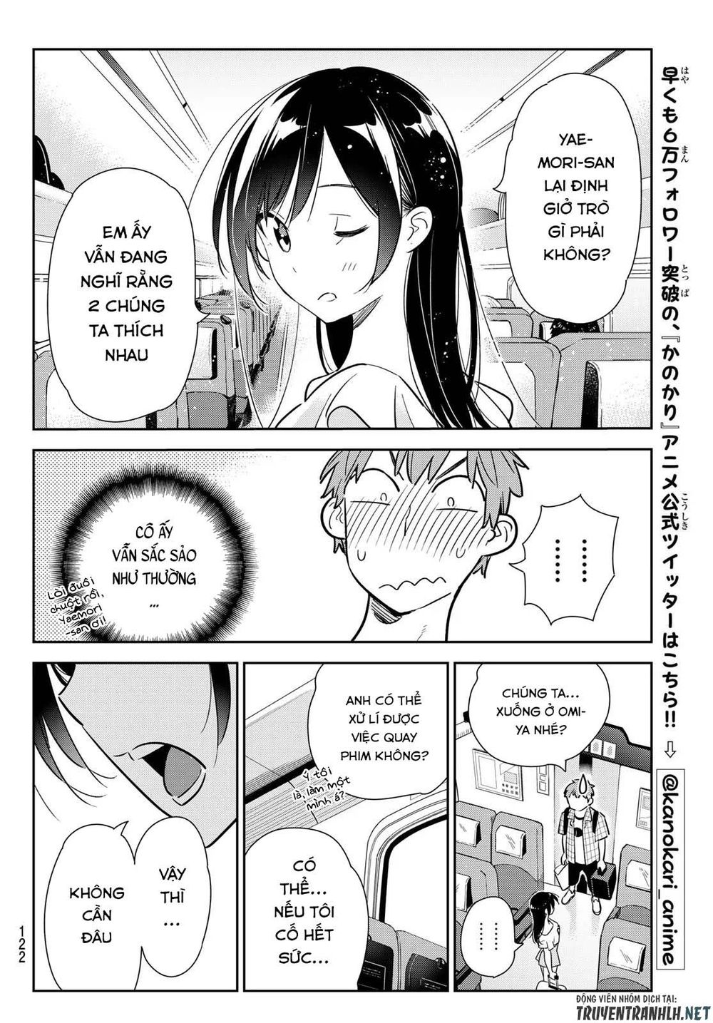 Kanojo, Okarishimasu Chapter 133 - Trang 2