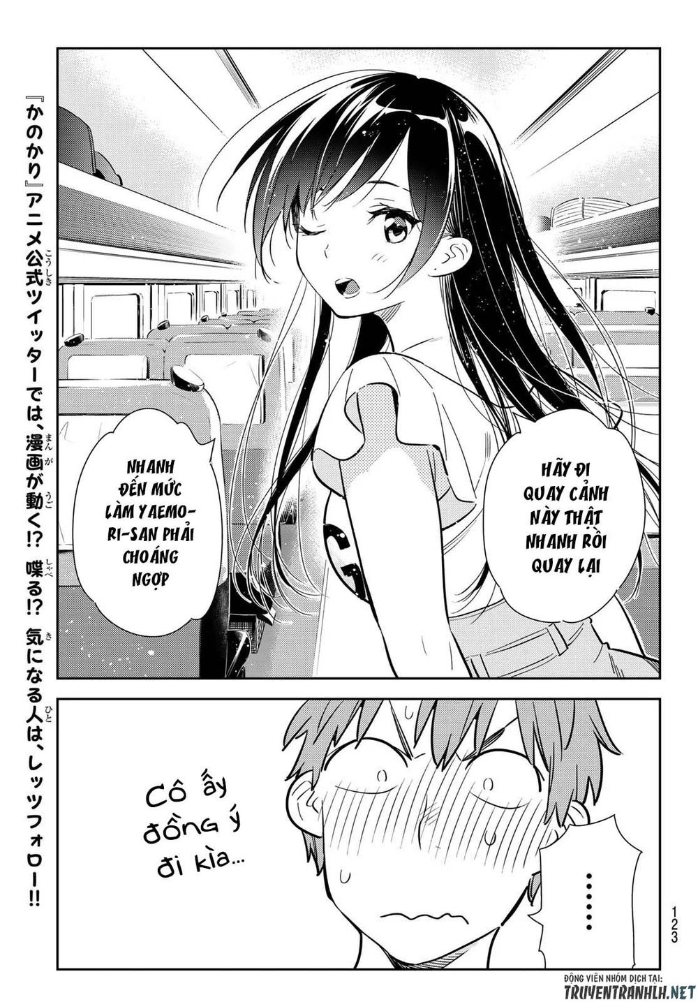 Kanojo, Okarishimasu Chapter 133 - Trang 2