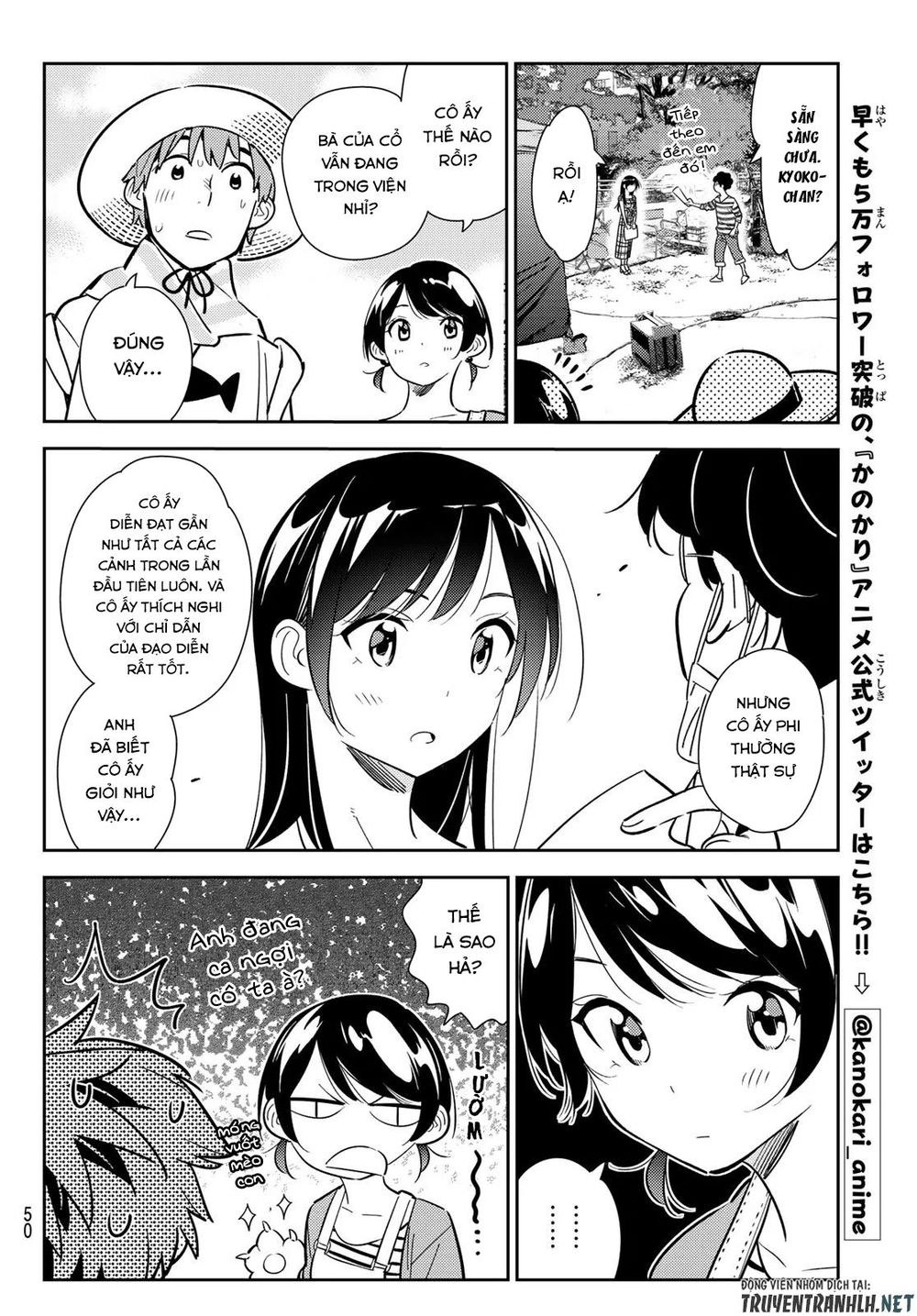 Kanojo, Okarishimasu Chapter 129 - Trang 2