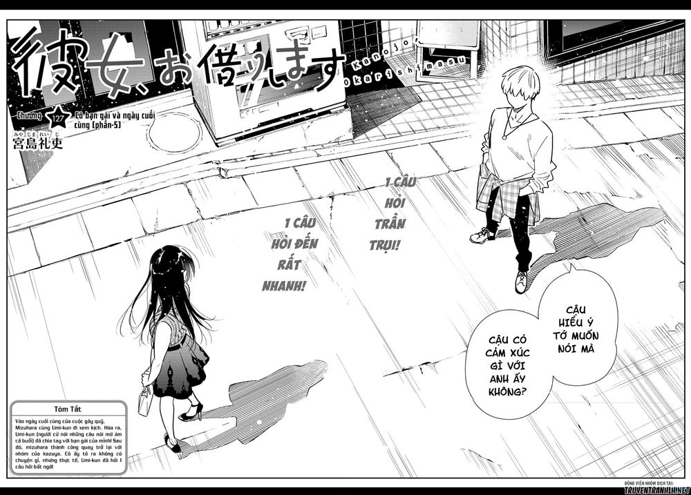 Kanojo, Okarishimasu Chapter 127 - Trang 2