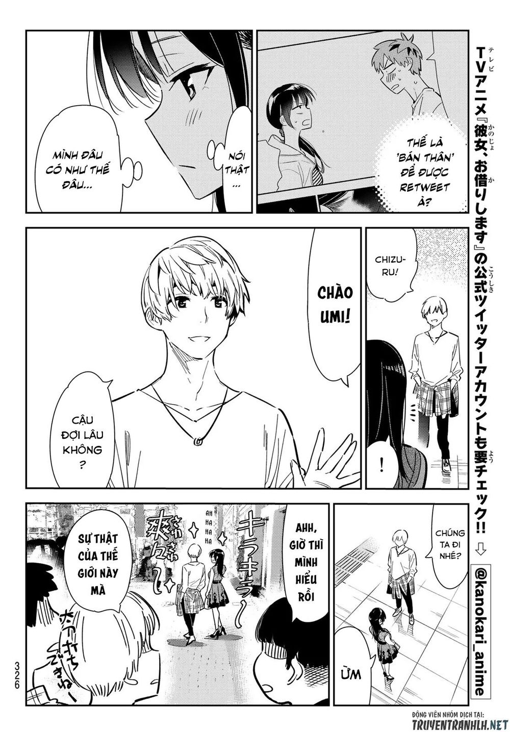 Kanojo, Okarishimasu Chapter 124 - Trang 2