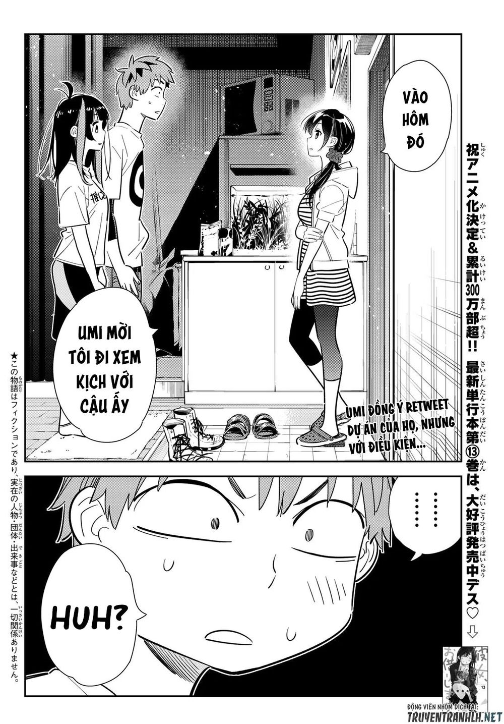 Kanojo, Okarishimasu Chapter 124 - Trang 2