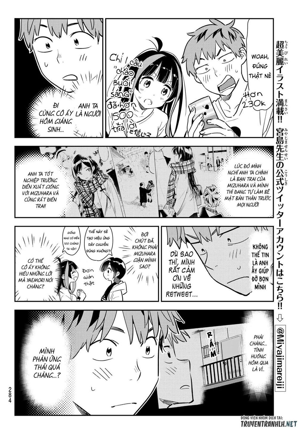 Kanojo, Okarishimasu Chapter 123 - Trang 2