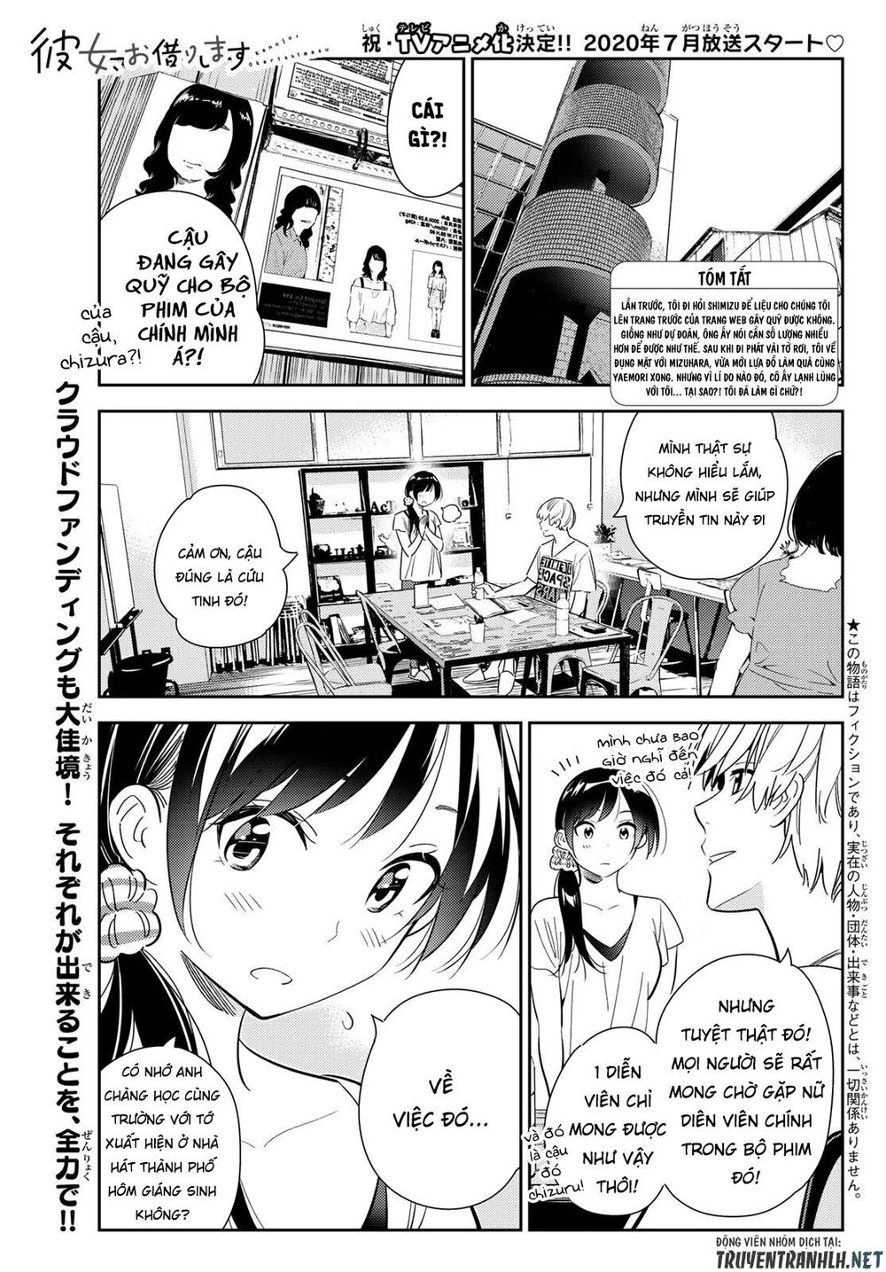 Kanojo, Okarishimasu Chapter 123 - Trang 2