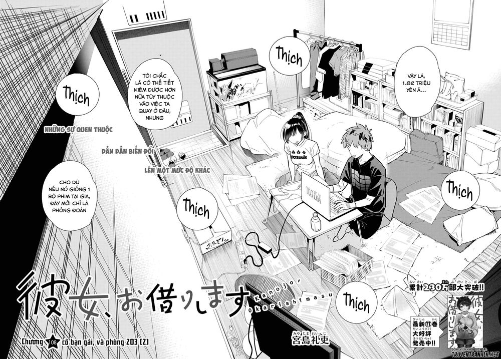 Kanojo, Okarishimasu Chapter 108 - Trang 2