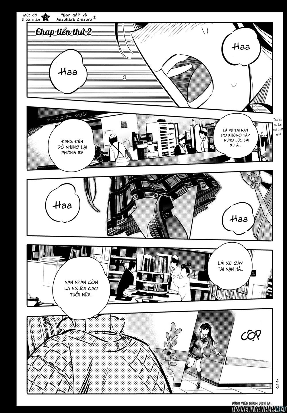 Kanojo, Okarishimasu Chapter 101 - Trang 2