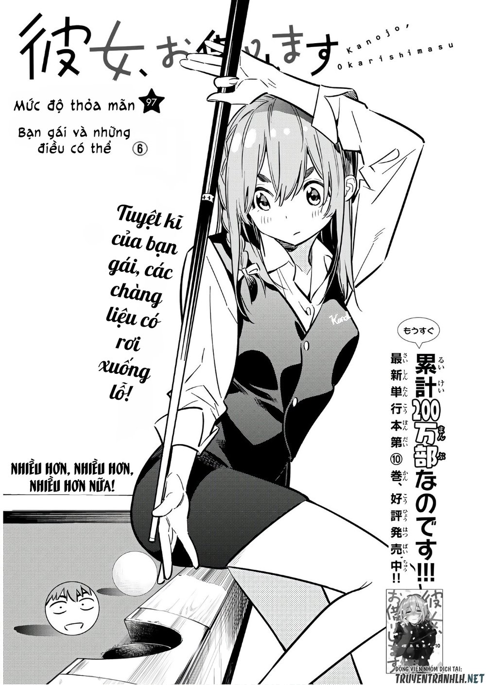 Kanojo, Okarishimasu Chapter 97 - Trang 2