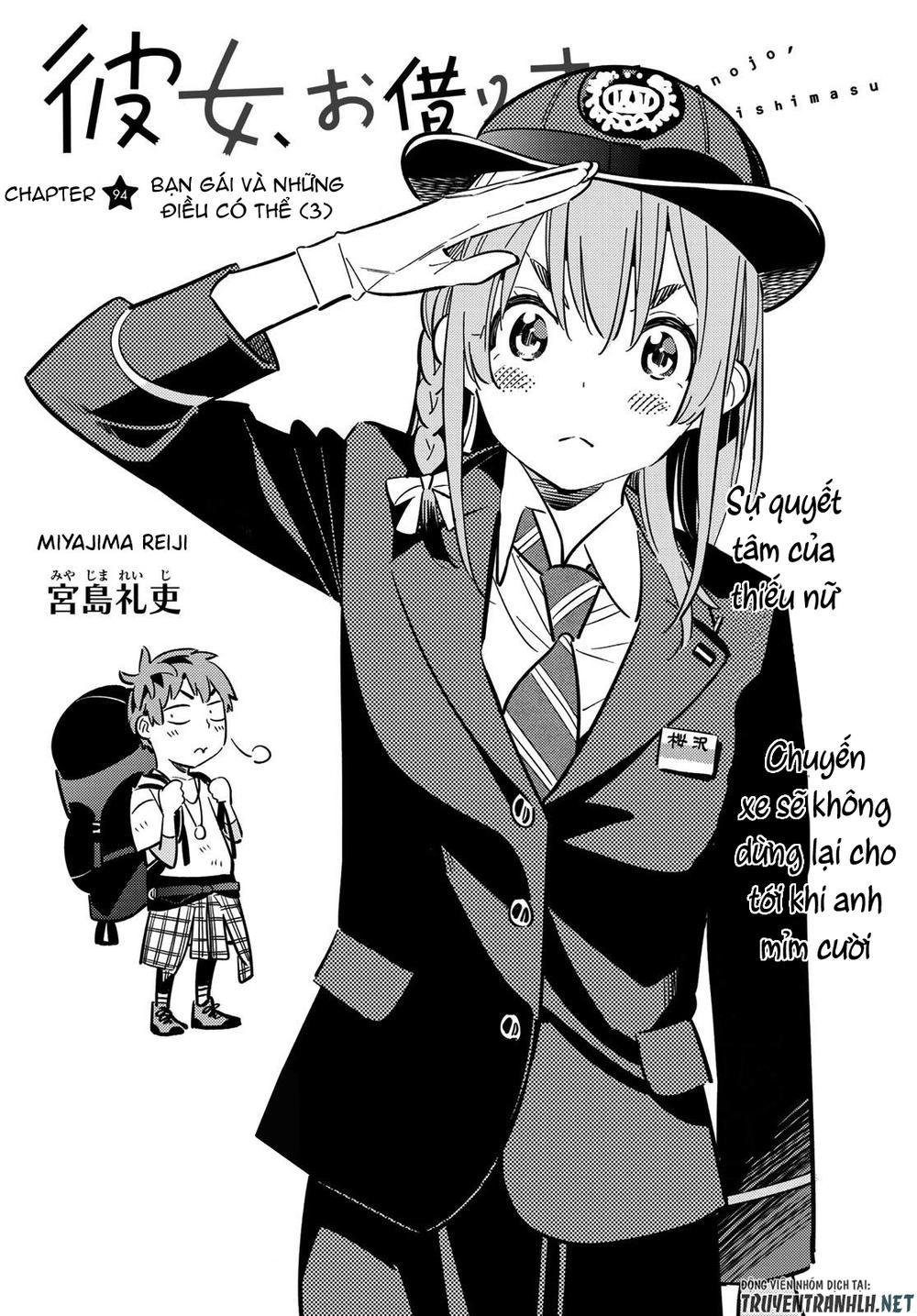 Kanojo, Okarishimasu Chapter 94 - Trang 2