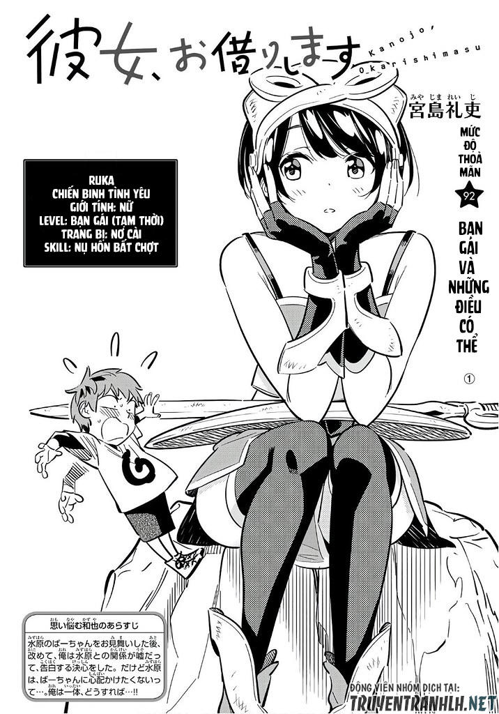 Kanojo, Okarishimasu Chapter 92 - Trang 2