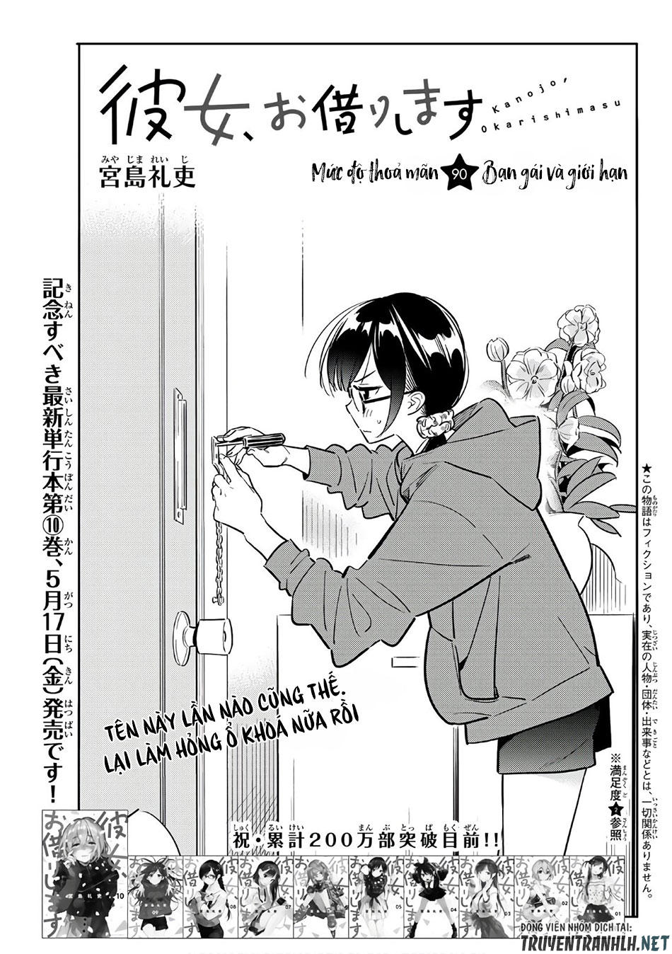 Kanojo, Okarishimasu Chapter 90 - Trang 2