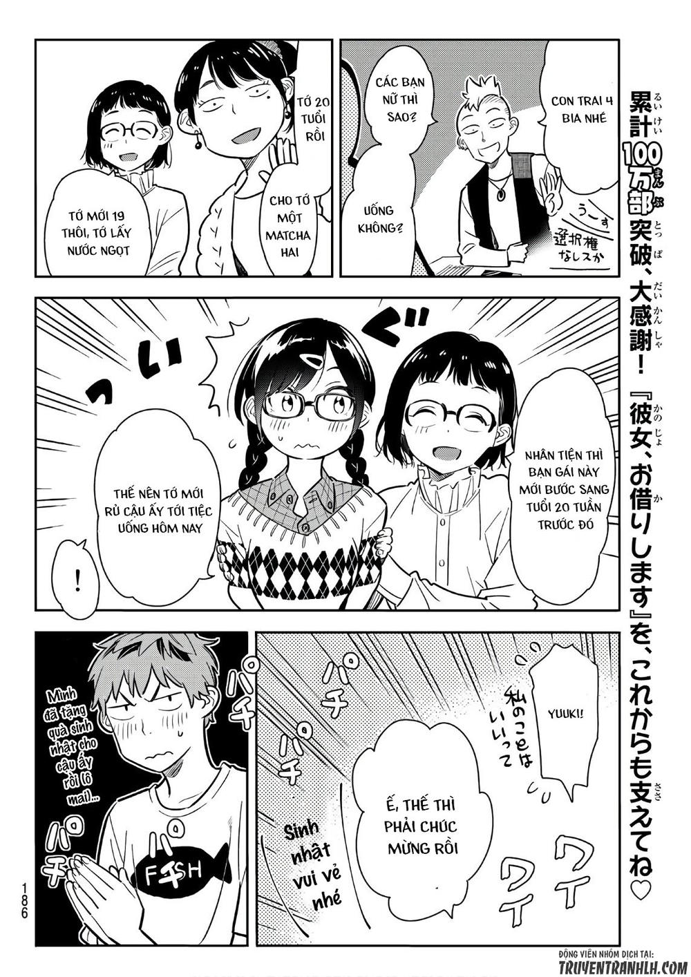 Kanojo, Okarishimasu Chapter 71 - Trang 2