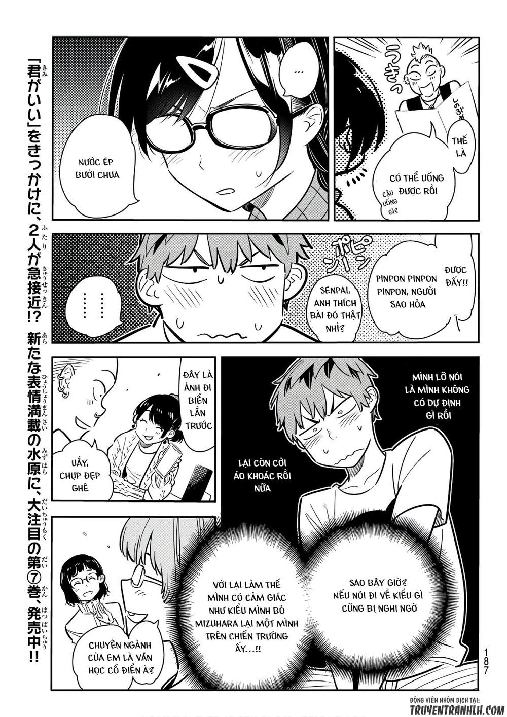 Kanojo, Okarishimasu Chapter 71 - Trang 2