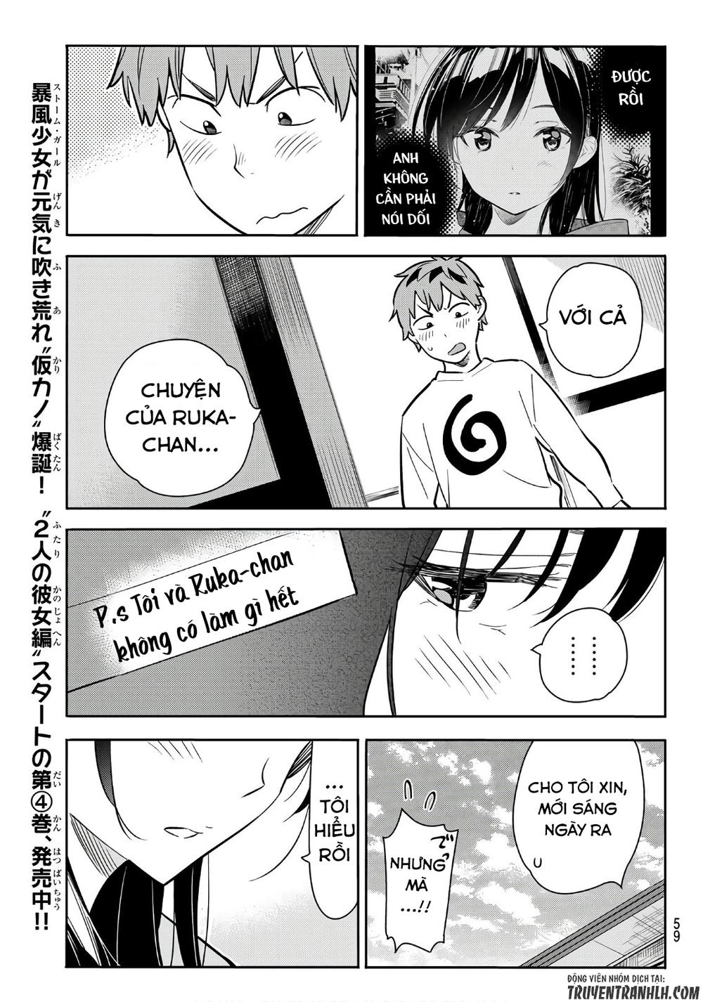 Kanojo, Okarishimasu Chapter 70 - Trang 2