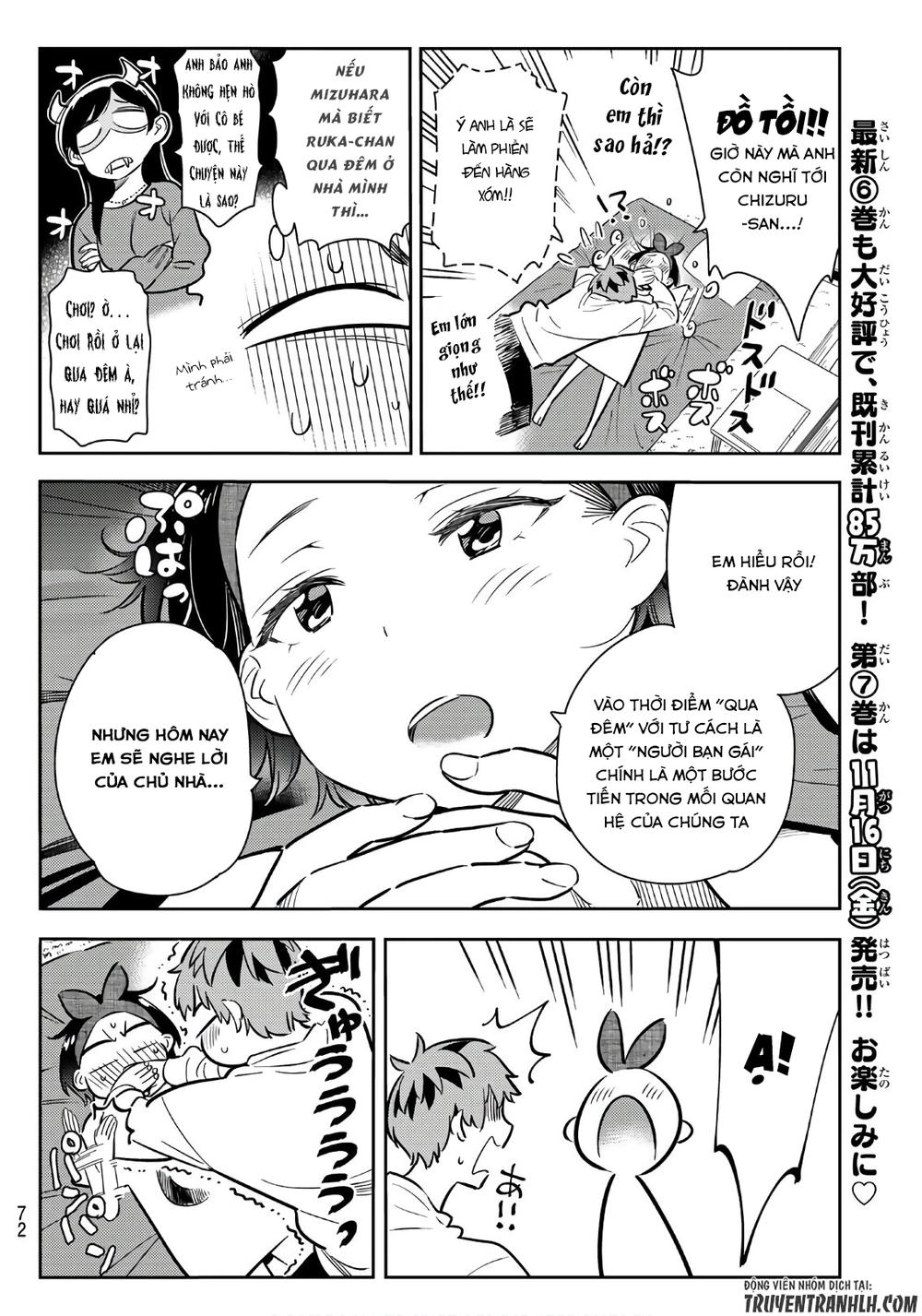 Kanojo, Okarishimasu Chapter 64 - Trang 2