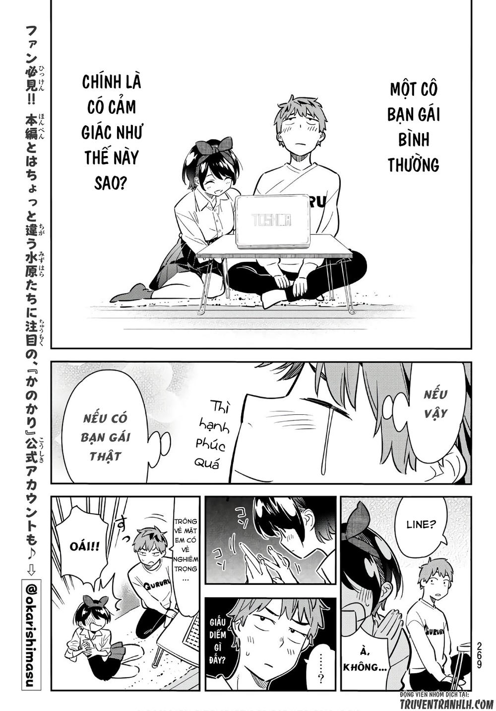 Kanojo, Okarishimasu Chapter 63 - Trang 2