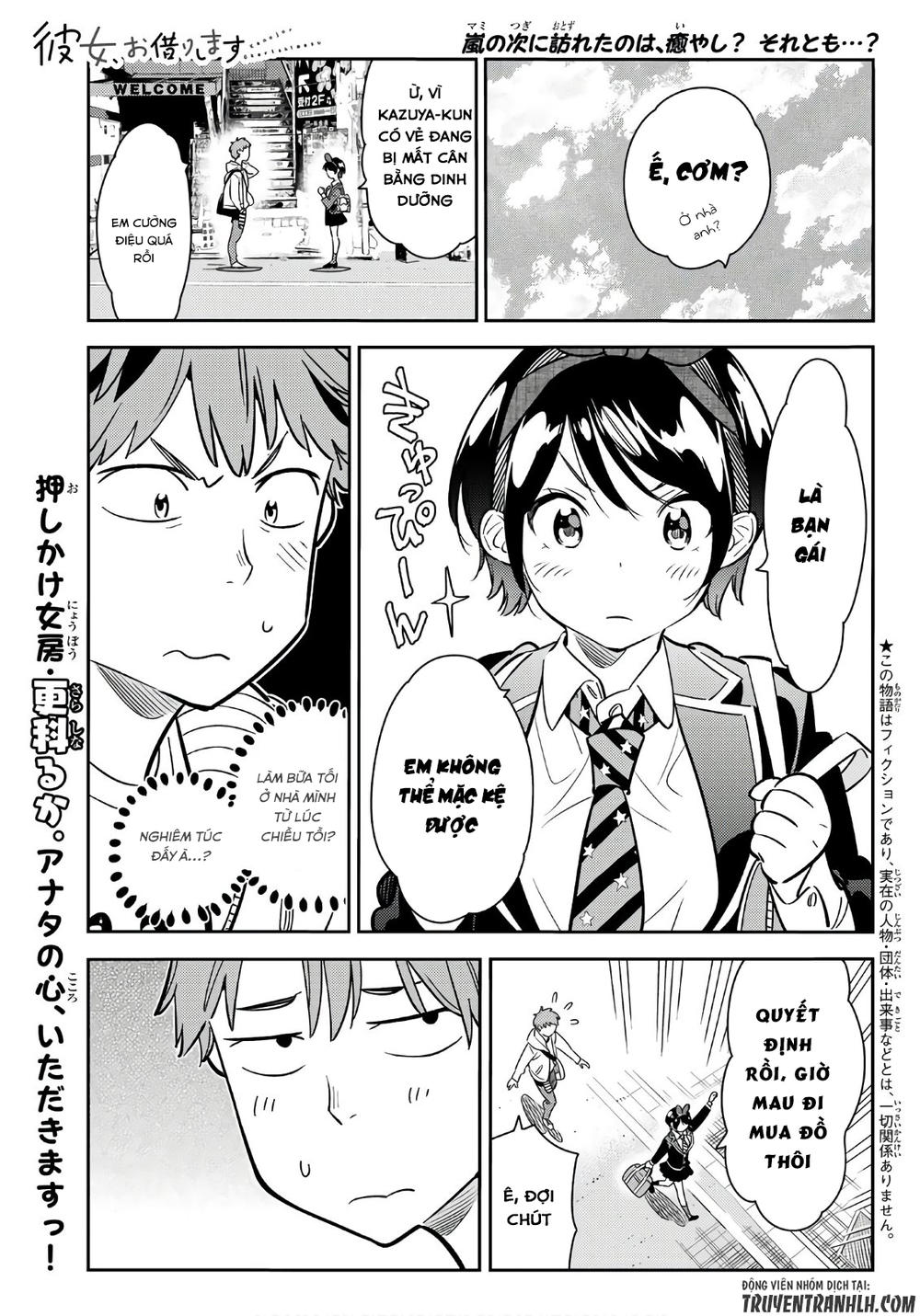 Kanojo, Okarishimasu Chapter 63 - Trang 2