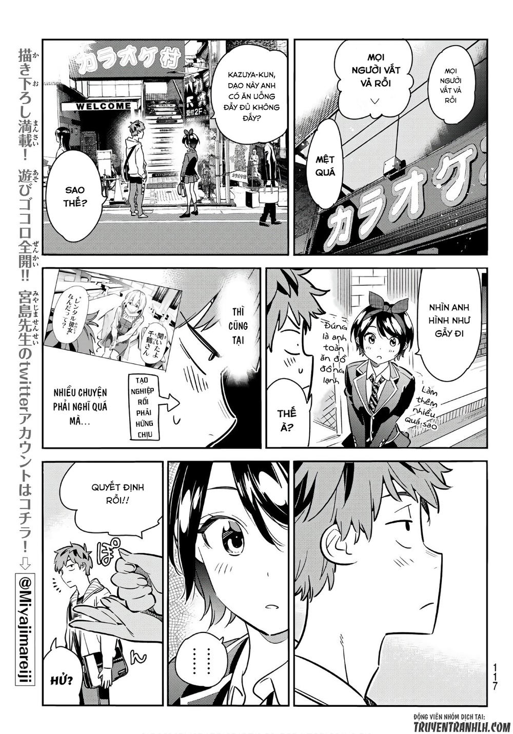 Kanojo, Okarishimasu Chapter 62 - Trang 2