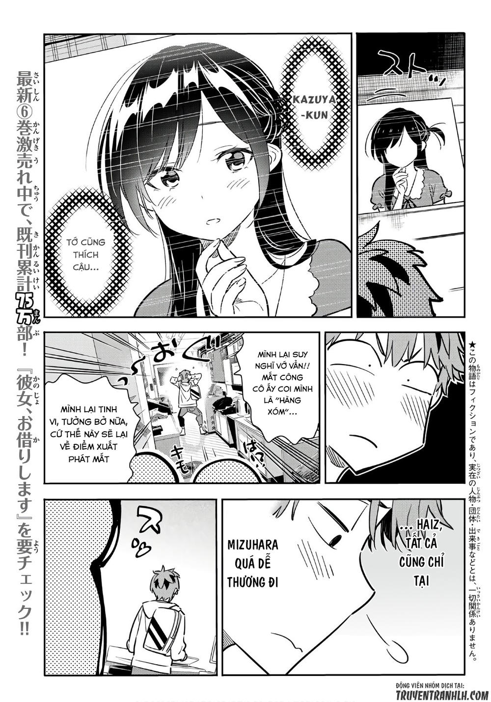 Kanojo, Okarishimasu Chapter 62 - Trang 2