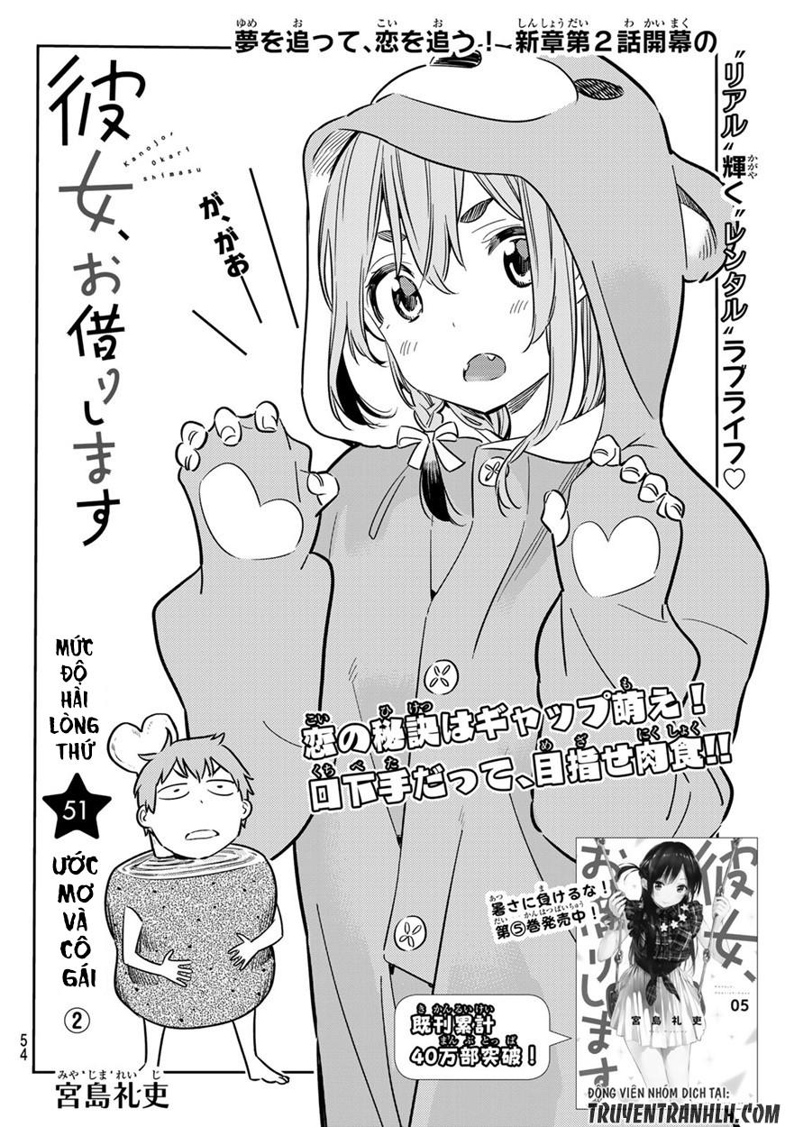 Kanojo, Okarishimasu Chapter 51 - Trang 2