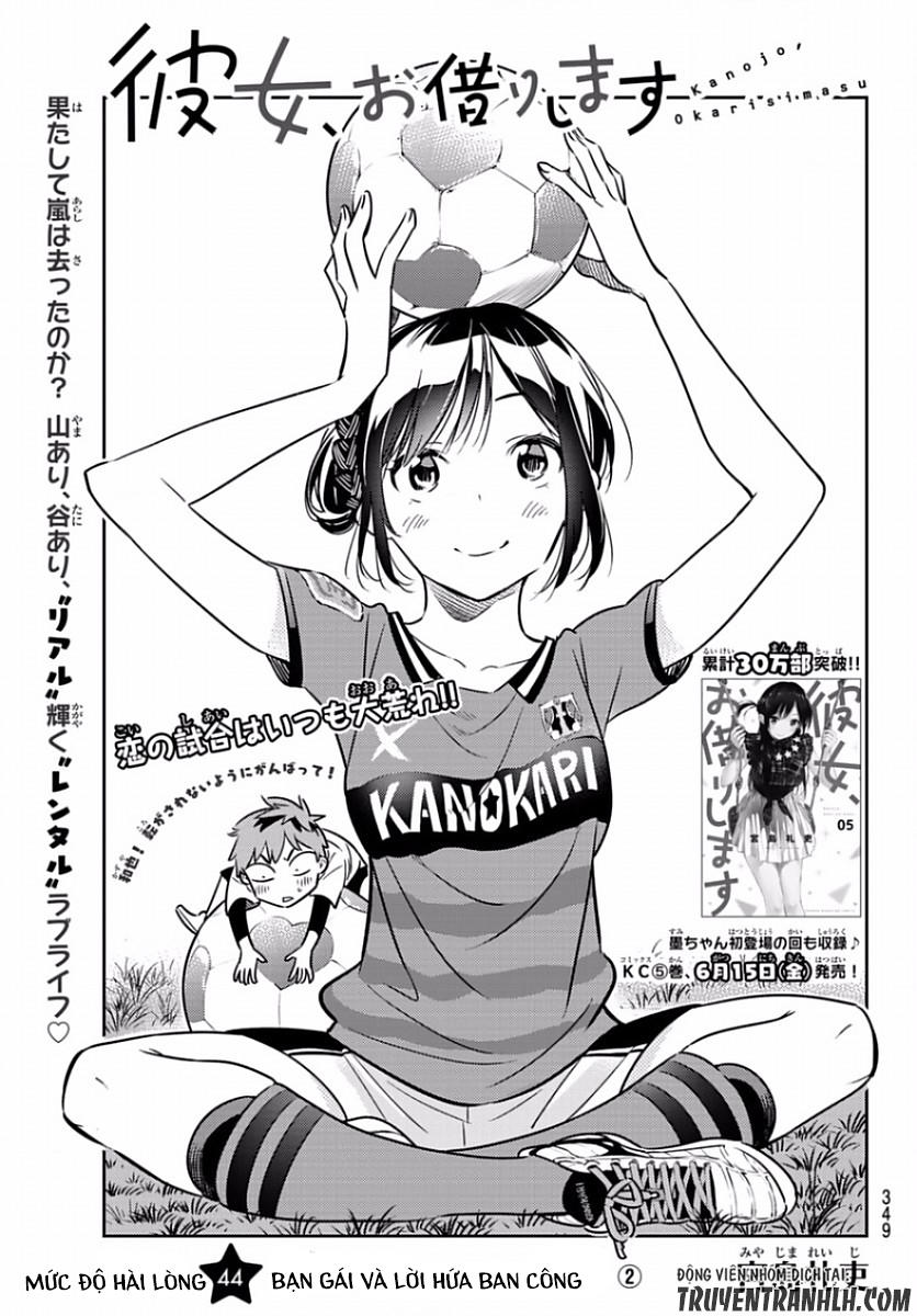 Kanojo, Okarishimasu Chapter 44 - Trang 2