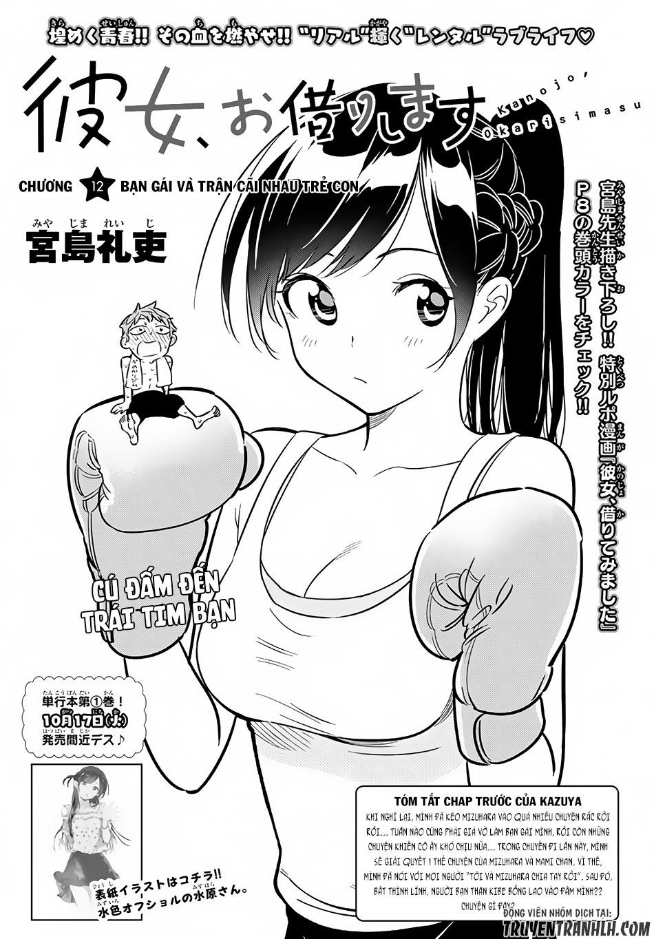 Kanojo, Okarishimasu Chapter 12 - Trang 2