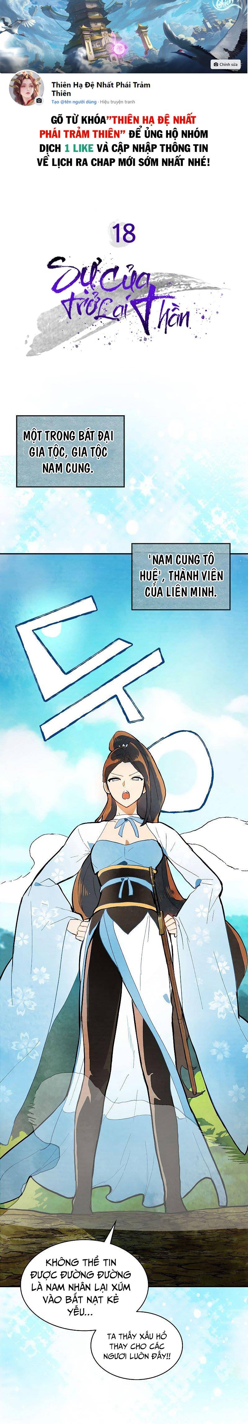 Sự Trở Lại Của Thần Chapter 18 - Trang 2