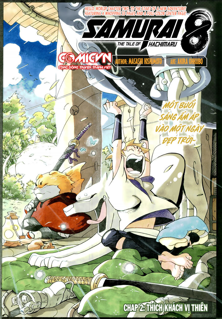 Samurai 8: Tales Of Hachimaru Chapter 2 - Trang 2