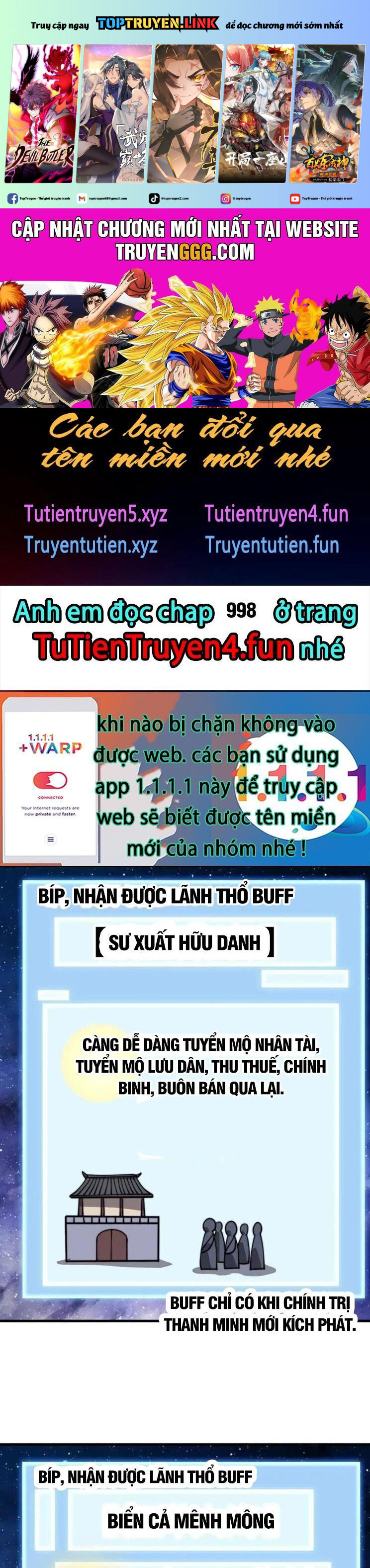 Ta Có Một Sơn Trại Chapter 997 - Trang 2