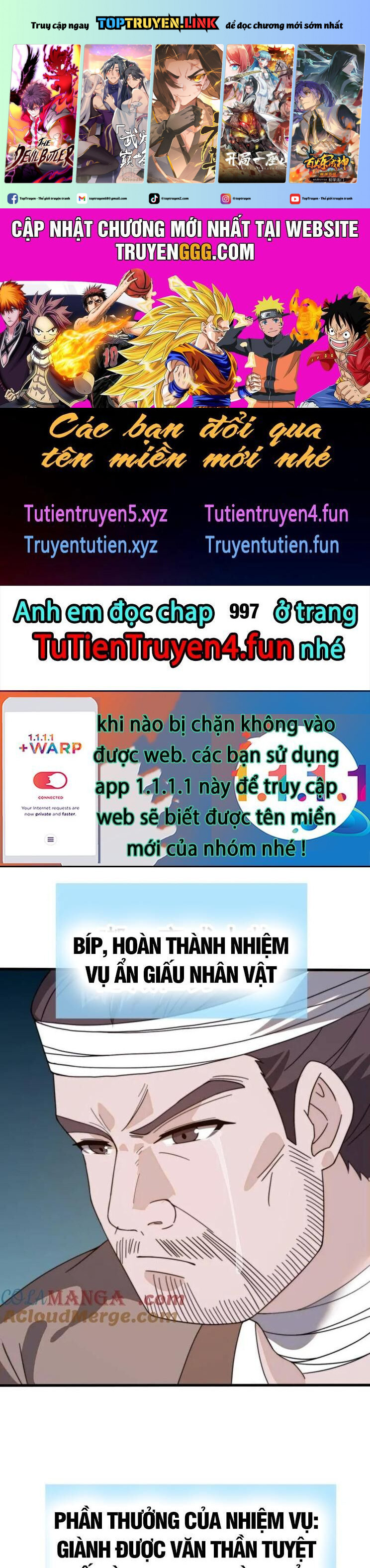 Ta Có Một Sơn Trại Chapter 996 - Trang 2