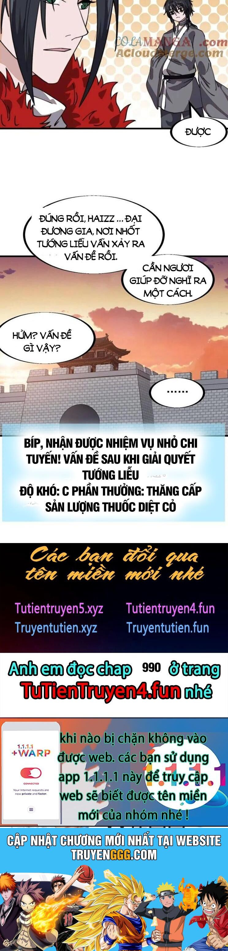 Ta Có Một Sơn Trại Chapter 989 - Trang 2